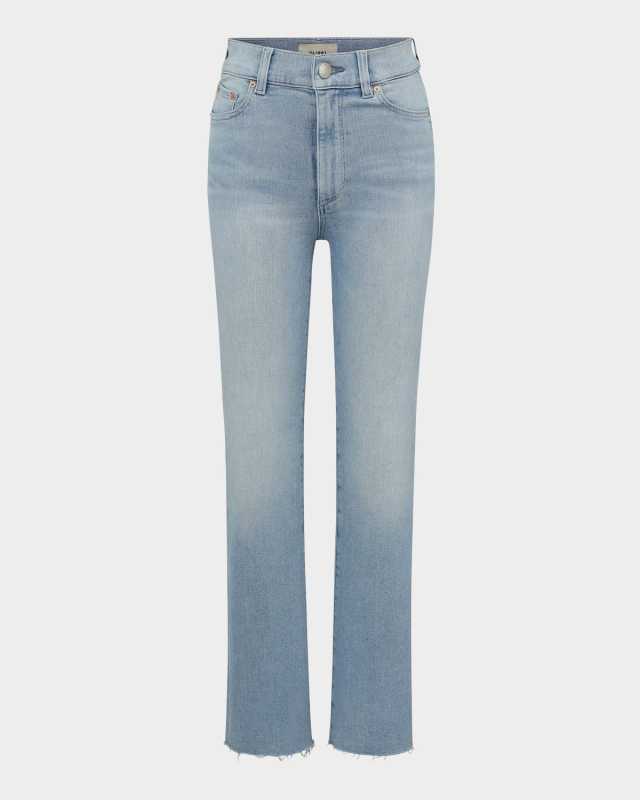 Halle Instasculpt Straight High-Rise Jeans